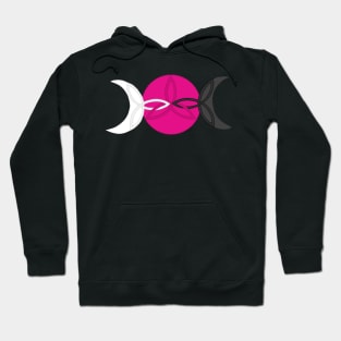 Triple Moon Triple Triquetra Hoodie